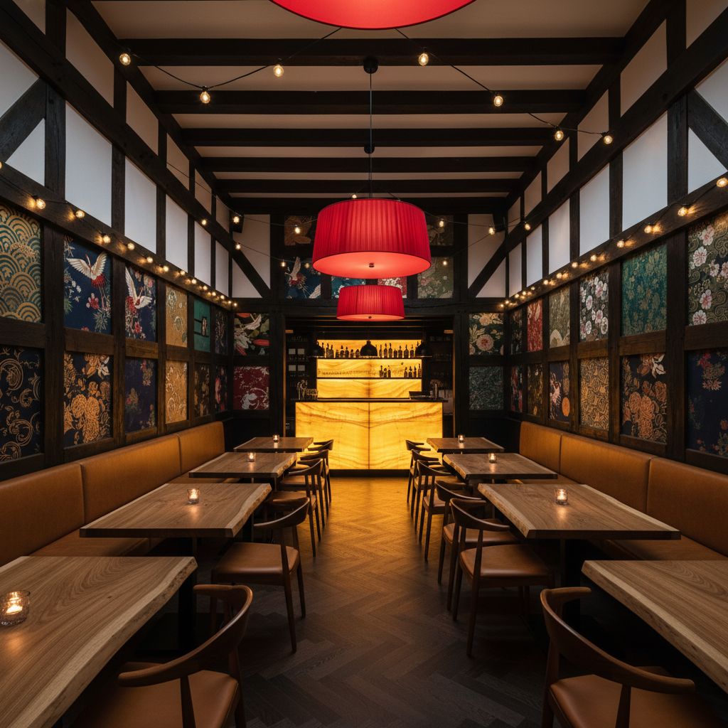 Innenraum des JURY Restaurants